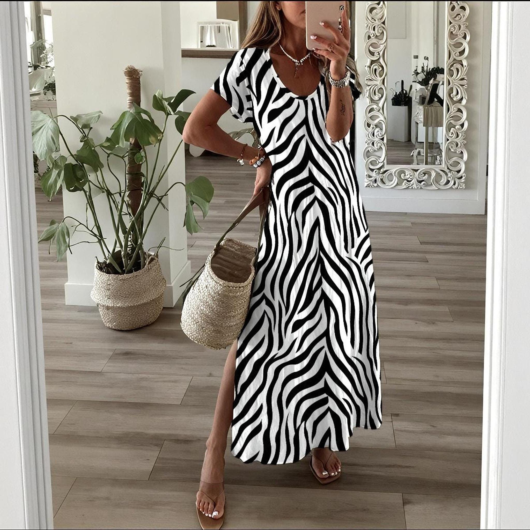 cute zebra print dresses Dress Color:BLUE AURA Women's White Mini Dress, crochet swim pdf Long sleeve and elegant for everyday