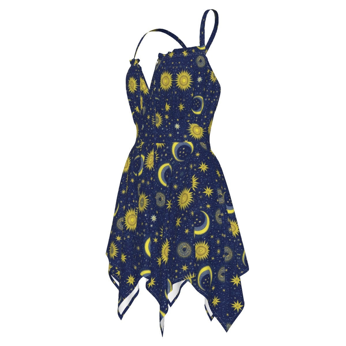 blue astrology dress Dress Alfonso Astro | WhiteHello