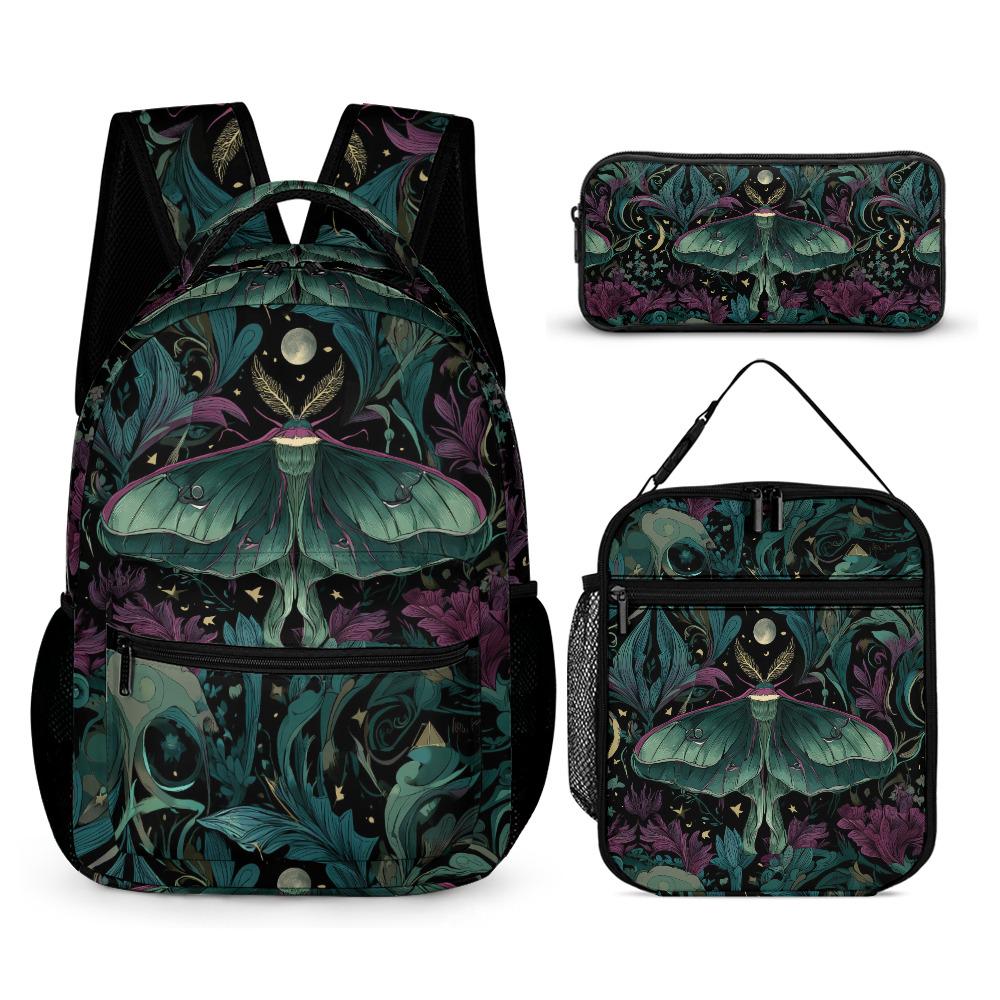 Tapestry Floral Backpack Witchy Moth Cottagecore Fairycore Grandmacore Botanical Signare | Bags | Floral Signare Backpack | Poshmark main image 4