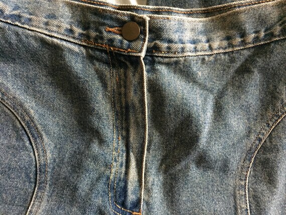 Vintage High Waisted Jeans, Denim, Harve Bernard,… - image 7