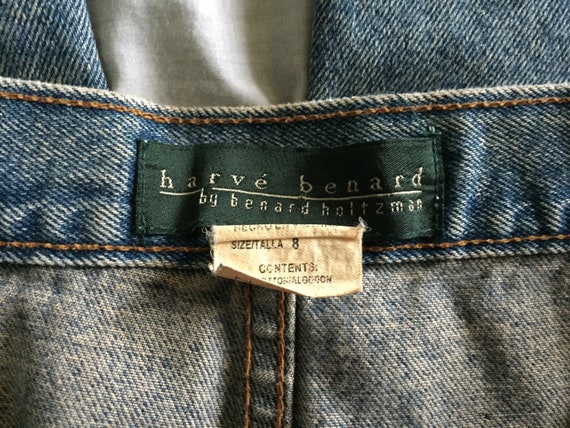 Vintage High Waisted Jeans, Denim, Harve Bernard,… - image 6
