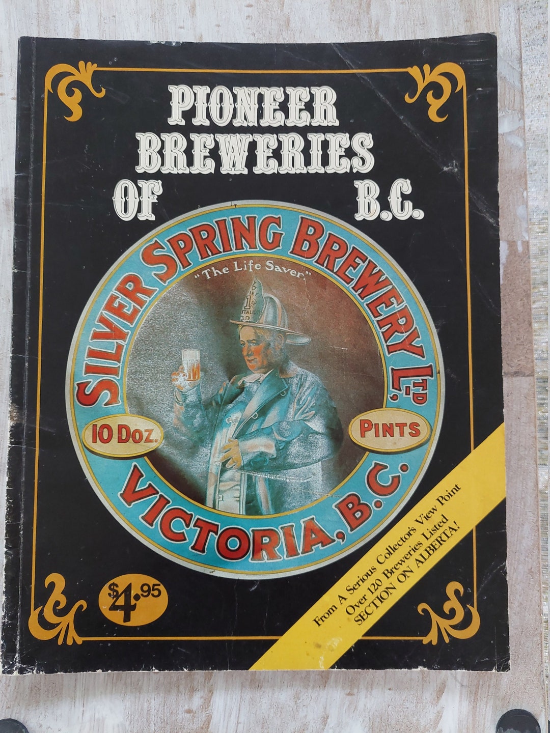Pioneer Breweries of B.C. Silver Spring Brewery Victoria B.C. Etsy