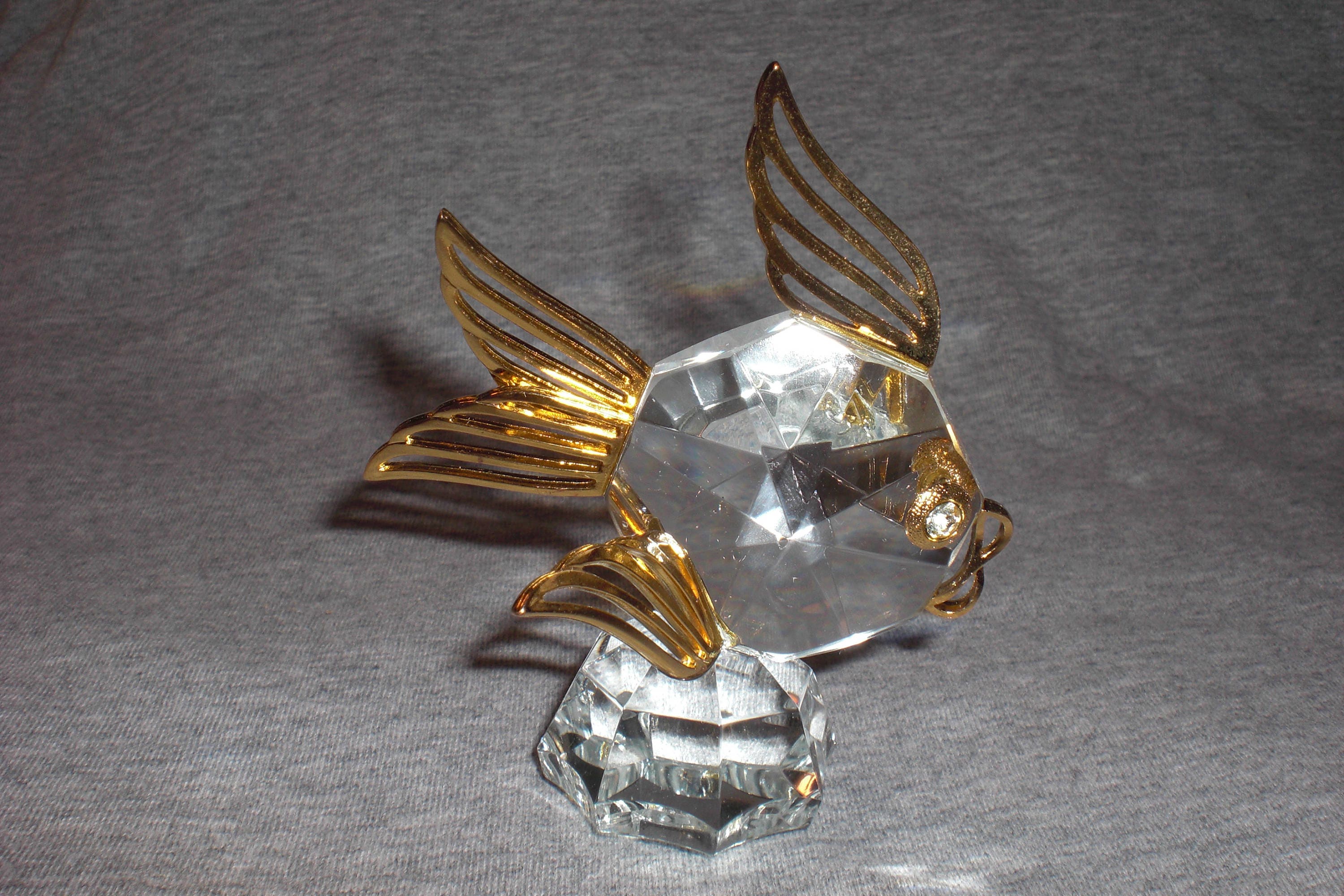 Fish miniature collectible crystal figurine Etsy