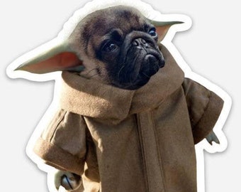 Pug Yoda Etsy