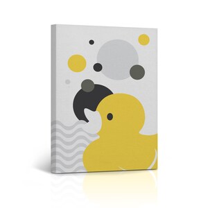 Cute Baby Chick Nursery Decor Wall Art White Background CANVAS PRINT Nursery Decor Wall Art Baby Girl Baby Boy Room Sign Ready to Hang