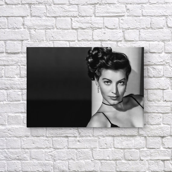 ava gardner black dress Ava Gardner by Bettmann
