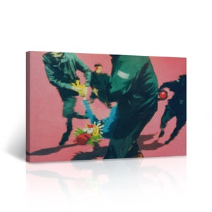 Banksy Canvas Wall Art You Told That Joke Twice Street Art Painting Mural Graffiti Artwork Wall Decor for Living Room Home Decor