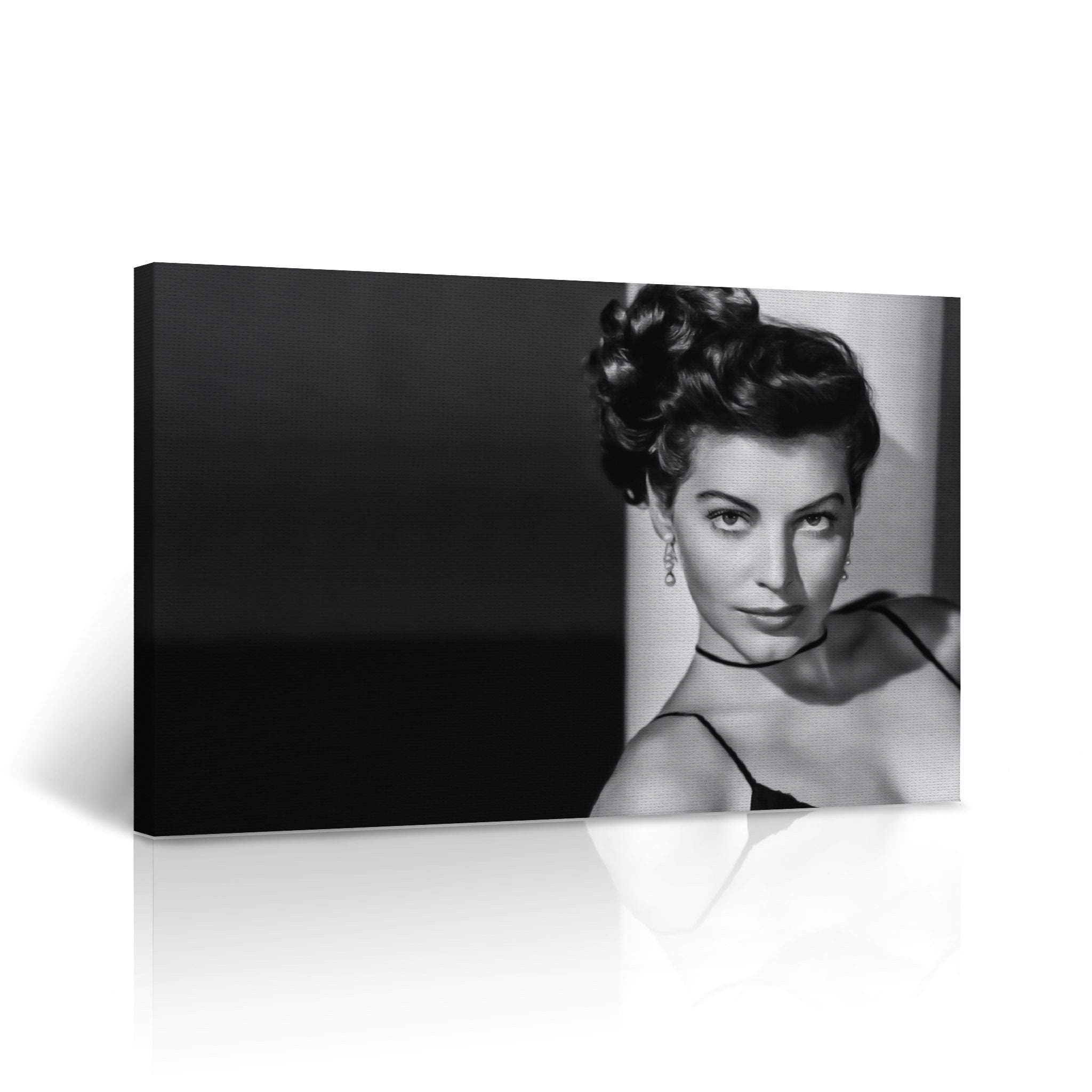 ava gardner black dress Amazon.com: portrait of Ava Gardner Leaning in Black Gown Photo Print (8 x  10): Posters & Prints