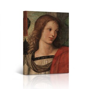 Angel by Raphael Art Famous Reproduction Canvas Wall Art Print Living Room Bedroom Office Home Decor