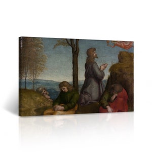 The Agony in the Garden by Raphael Art Famous Reproduction Canvas Wall Art Print Living Room Bedroom Office Home Decor