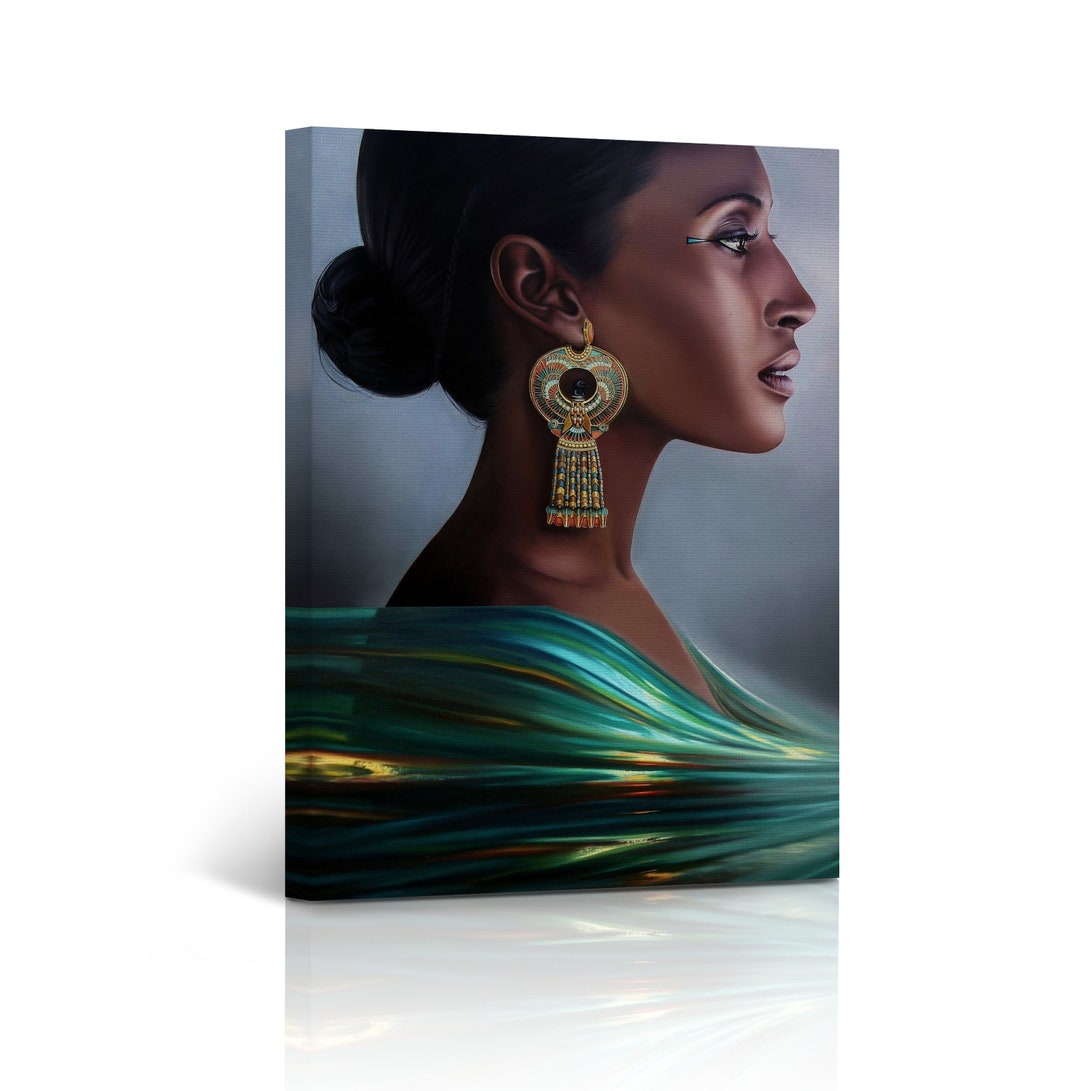 African Wall Art Woman Beauty CANVAS PRINT Home Decor Artwork - Etsy