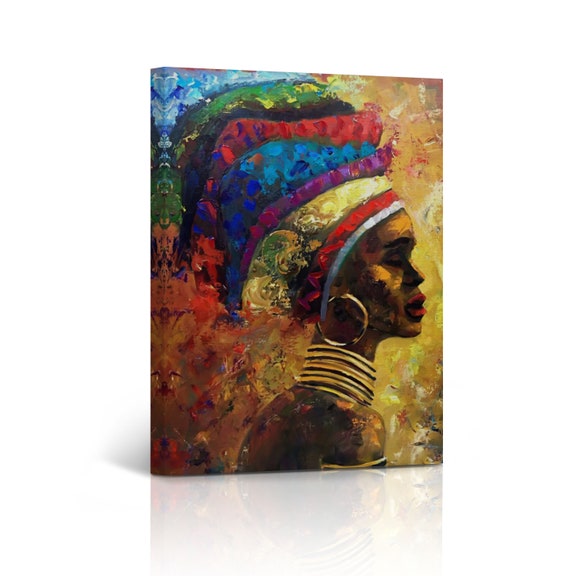 AFGHAN GIRL PHOTO PICTURE PRINT ON WOOD FRAMED CANVAS WALL ART home DECORATION
