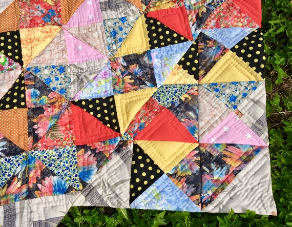 Raak verstrikt escaleren Persoonlijk Lappendeken quilts te koop Boho quilt Inwijdingsfeest deken | Etsy Nederland