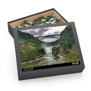 252 Piece Letchworth State Park Upper Falls Puzzle!
