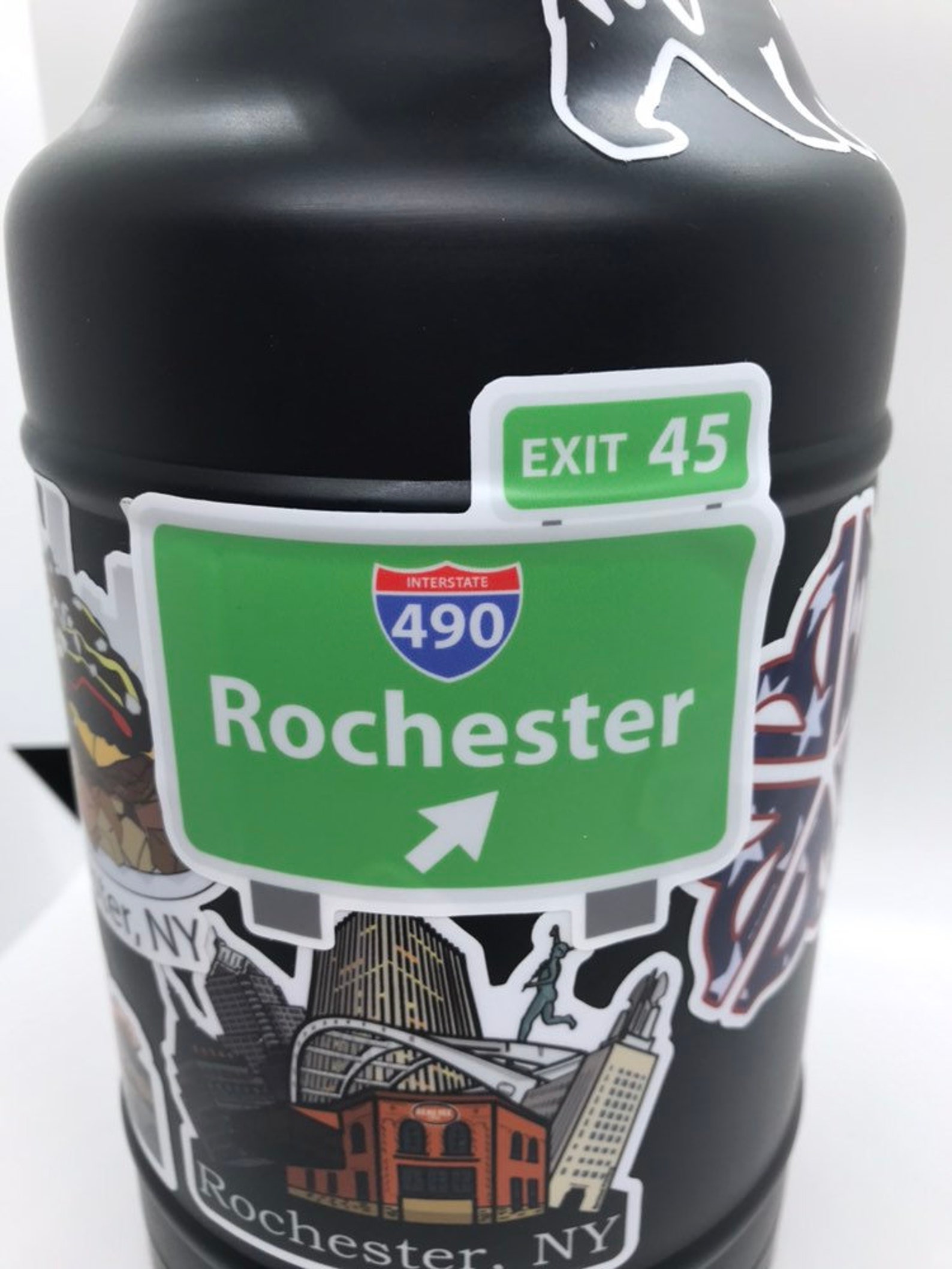 Rochester New York 490 Interstate Waterproof Sticker Decal Etsy
