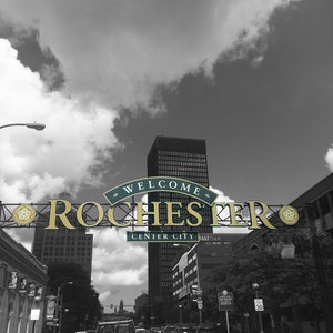 Welcome to Rochester, NY Photo Print