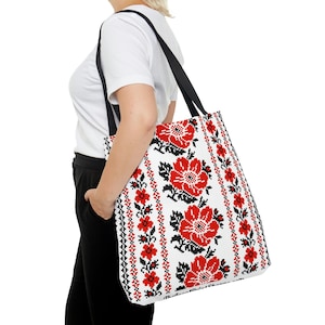 Ukrainische Stickerei-Einkaufstasche