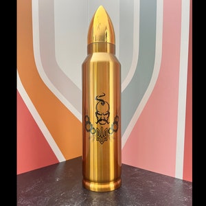 Ukrainian Kozak 32oz Stainless Steel  Bullet Tumbler