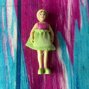 Vintage Sweet Streets girl doll dollhouse kids toys collectible replacement Fisher Price