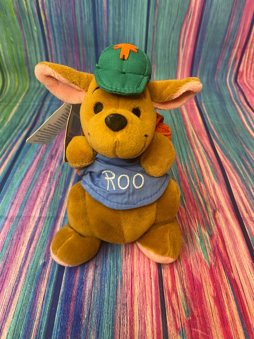 Vintage Disney Store Back to School Roo Kangaroo Bean Bag Etsy