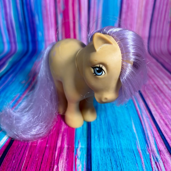 Vintage My Little Pony 1982 Hasbro G1 MLP Lemon Drop Raindrops collectible kids toys