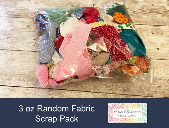 Scrap Pack - Small Scrap Fabric Pieces