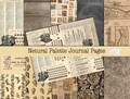 Junk Journal, Neutral Palette Papers, Printable, Tim Holtz Inspired Palette Papers Scrapbook, Digital Kit, Cara Brandon Creations, Download