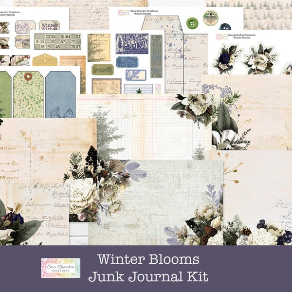 Junk Journal Printables - Etsy