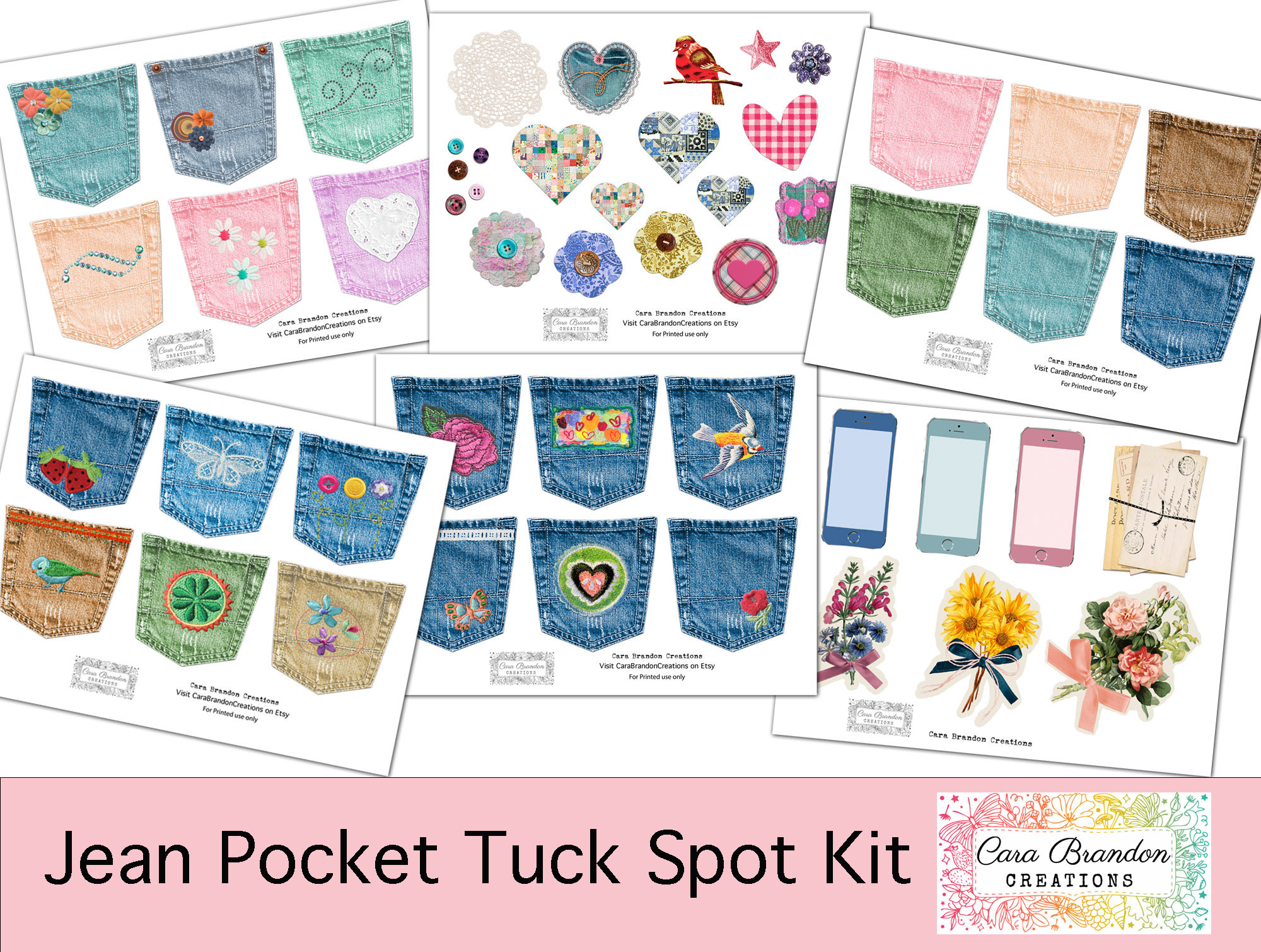 Junk Journal Pocket Tucks 2