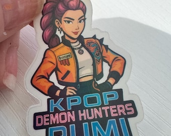 KPop Demon Hunters Sticker set of 9