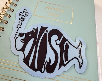 Phish Sticker | Jam Band Music Festival Decal | Waterproof Vinyl | Laptop Water Bottle Car Sticker