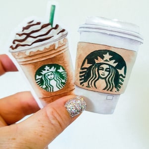 Starbucks Drink Sticker, Starbucks Ice Coffee, Starbucks Coffee