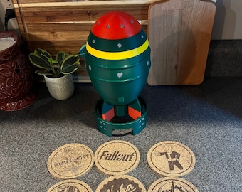 Fallout Coaster Holder - Mini Nuke