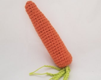 Gift for cat Mom or Dad, CARROT Kicker,  Loaded with Organic Cat Nip for months and months of playtime! New Kitten, Birthday