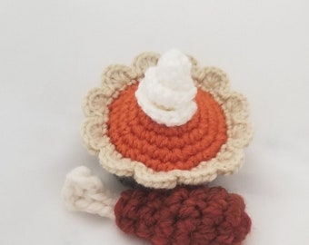 Pumpkin Pie Turkey Leg, Organic Catnip, Thanksgiving Christmas Fall Autumn, Katzen Gato