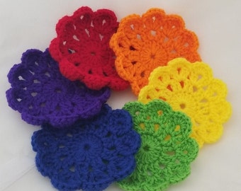 Candle Trivets Coaster Sets, FAST shipping, Rainbow, Ready to gift, Hostess Special Occasion Gift