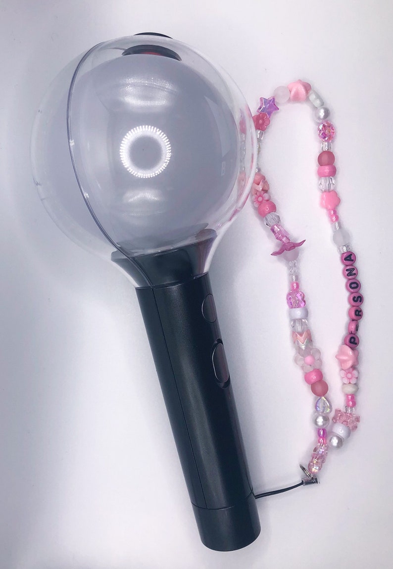 Persona Beaded Lightstick Strap Wrist Strap / Phone Strap BTS Army Bomb