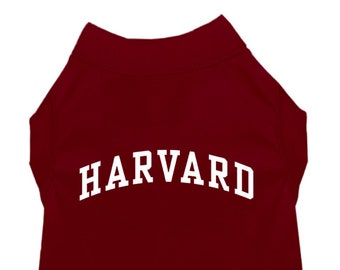harvard dog sweater