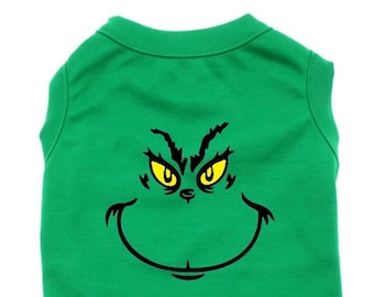 grinch christmas sweater for dogs