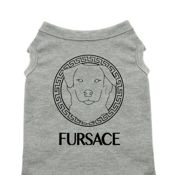 Fursace Dog Shirt Designer Inspired Hollywood Dog Tshirt Fancy Pets Luxury Dog Clothes Big Dog Shirt Warm Dog Clothes