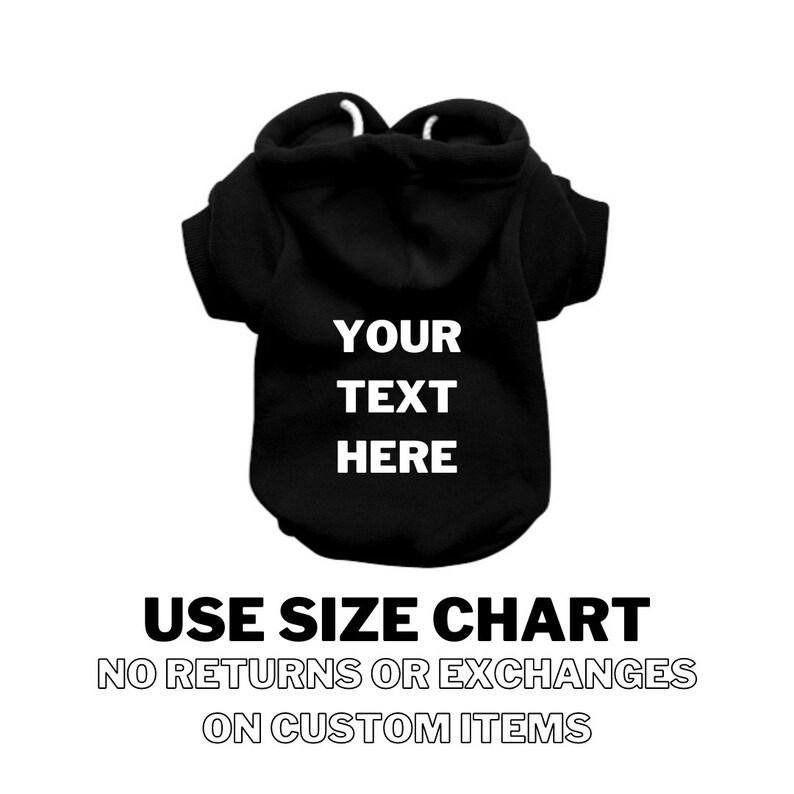 Custom Dog Sweater Dog Hoodie Dog Sweatshirt Etsy