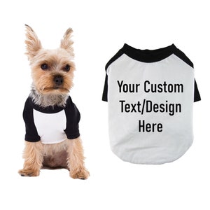 Dog baseball store tee