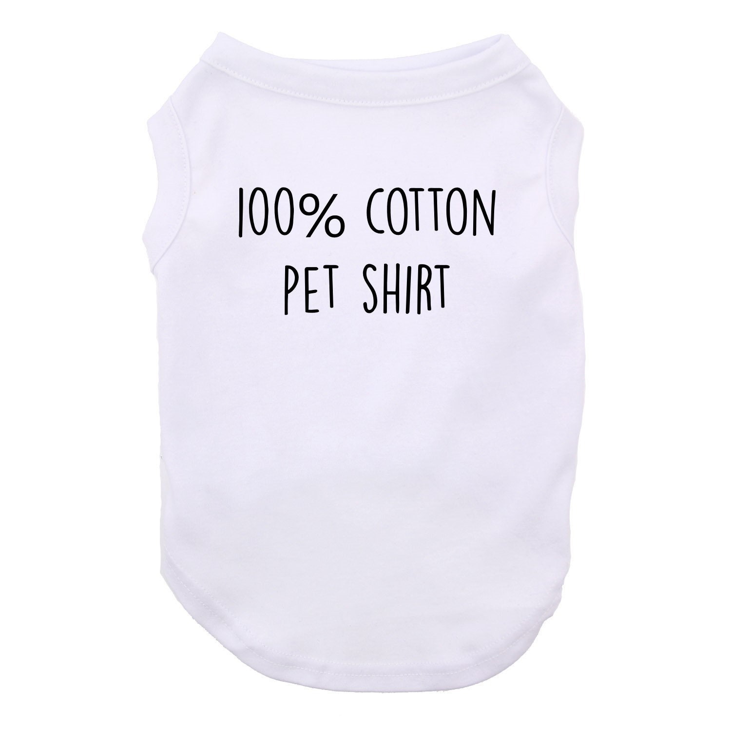 Blank Dog Shirt Plain Pet Shirt COTTON Dog Tee for Custom Pet Clothin…