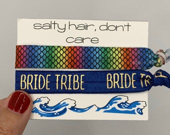 Salty Hair, Don't Care - Hair Tie Bachelorette Party Favors