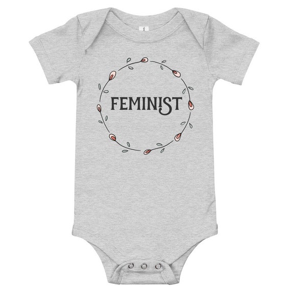 feminist baby onesie