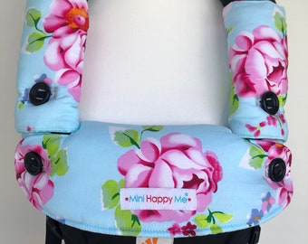 Ergobaby 360 Omni Drool Bib and Pads Set: Retro Floral Teething Cover