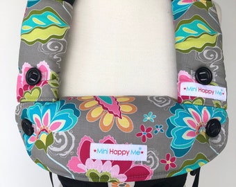 Ergobaby OMNI Carrier Teething Set: Boho Floral Dribble Bib & Drool Pads