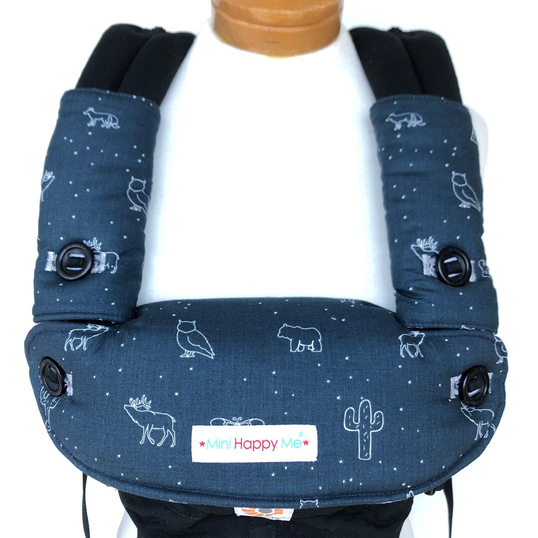 ERGOBABY Ergo 360 OMNI & Breeze Compatible Comfy Teething Set Absorbent Dribble Bib Cover Drool