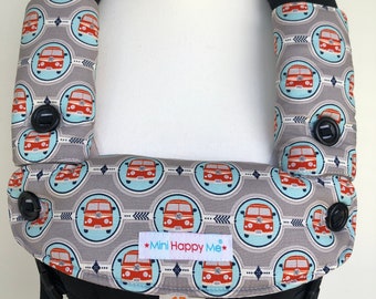 Ergobaby 360 Omni Teething Pads: Baby Kombi Van Dribble Bib Set