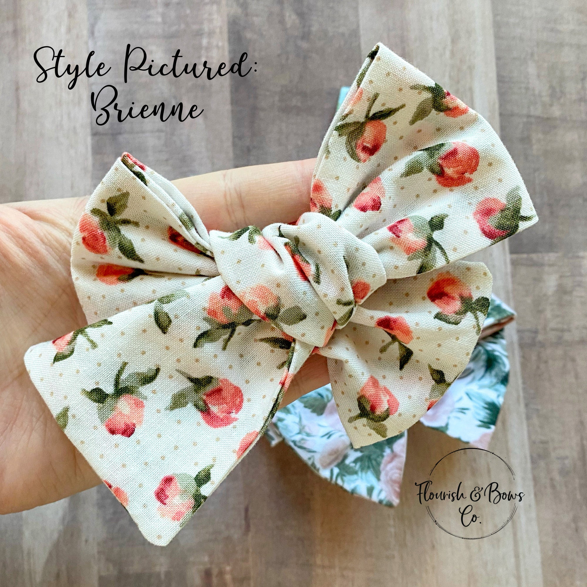 Rose hair clip